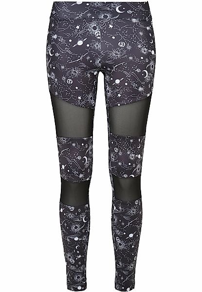 URBAN CLASSICS Leggings "Urban Classics Damen Ladies Tech Mesh AOP Leggings günstig online kaufen