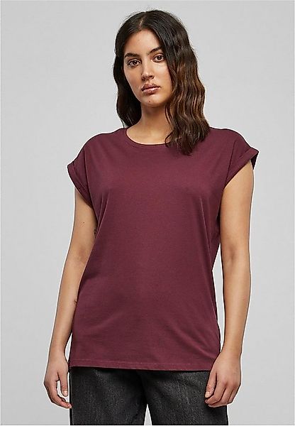URBAN CLASSICS Rundhalsshirt Ladies Extended Shoulder Tee Damen T-Shirt günstig online kaufen