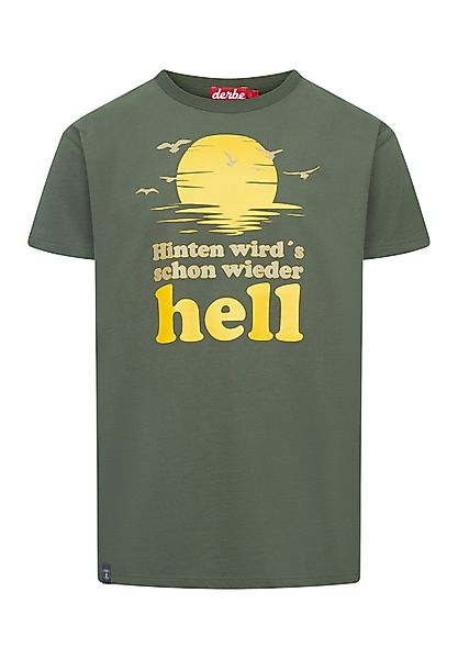 Derbe Print-Shirt Hinten wird´s schon wieder günstig online kaufen