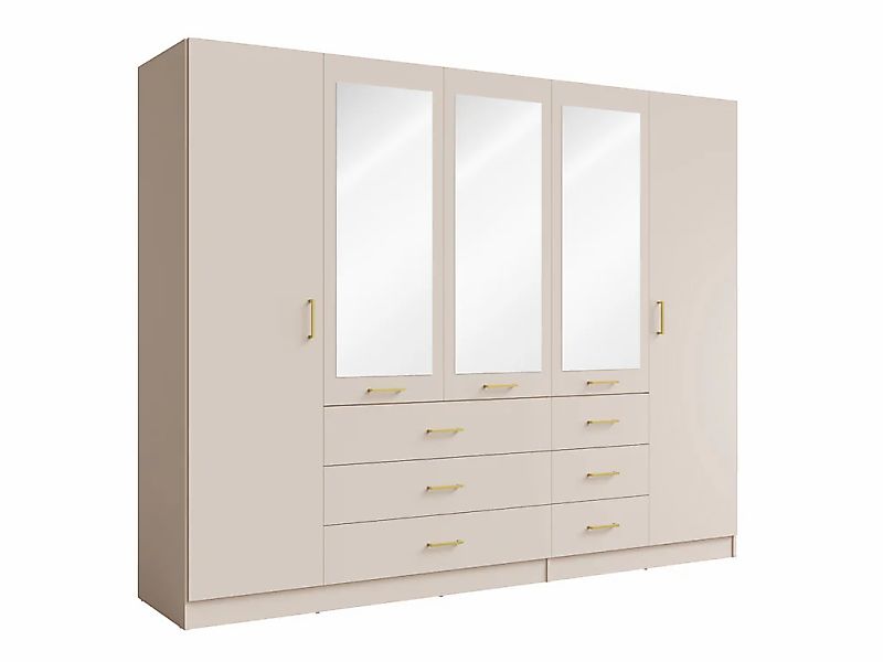 Home affaire Kleiderschrank "KOS Garderobe mit 6 Schubladen, Kleiderstange, günstig online kaufen