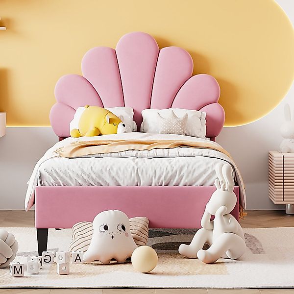 STILVORA Kinderbett 90x200 Polsterbett Gästebett mit günstig online kaufen