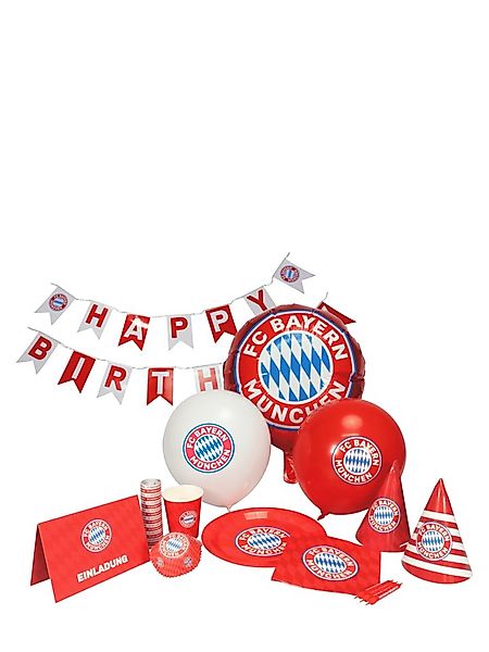 FC Bayern München Grillhandschuhe FC Bayern München I Geburtstagsparty Set günstig online kaufen