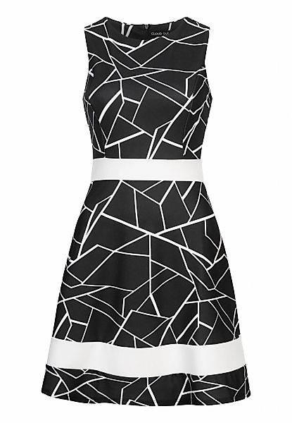 CLOUD 5IVE Shirtkleid "CLOUD 5IVE Dress with Abstract Print and Zipper on t günstig online kaufen
