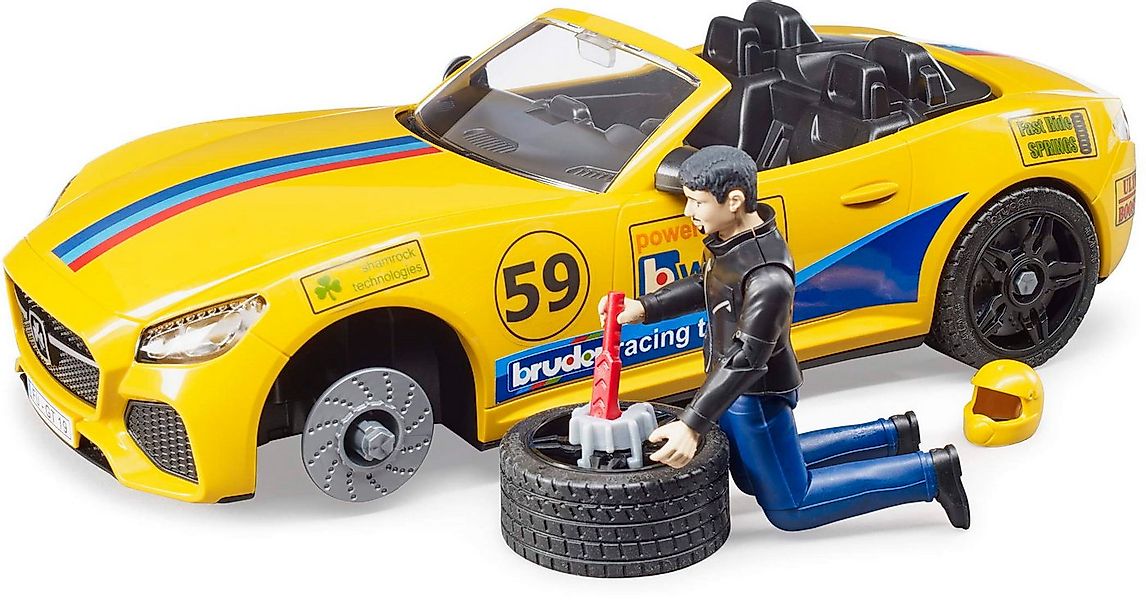 Bruder® Spielzeug-Auto Spielfahrzeug PKW RAM 2500 Power Wagon + Roadster Ra günstig online kaufen
