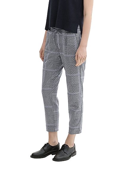 TOM TAILOR Jogger Pants mit Karomuster günstig online kaufen