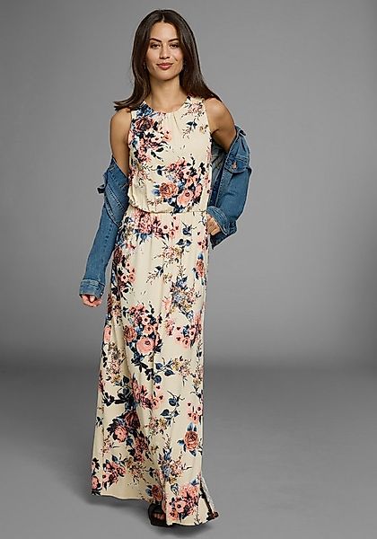 Laura Scott Sommerkleid bodennah geschnitten, für warme Tage, aus Single Je günstig online kaufen