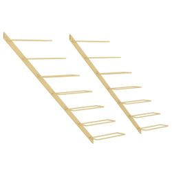 vidaXL Weinregal Wand-Weinregale für 7 Flaschen günstig online kaufen