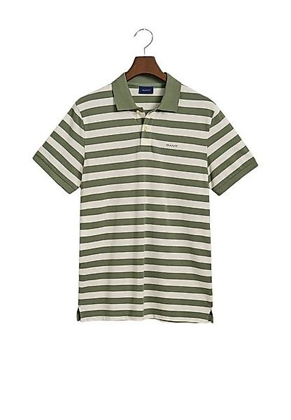 Gant  T-Shirts & Poloshirts Poloshirt Gestreiftes Pique Polo Kurzarmshirt günstig online kaufen