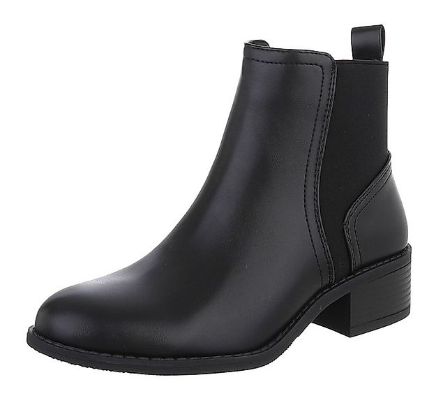 Ital-Design Elegante Chelsea-Stiefel für Damen – Komfort & Stil Stiefelette günstig online kaufen