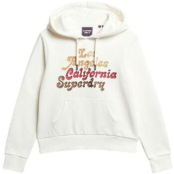 Superdry  Sweatshirt Sweat à capuche  Retro Glitter Logo günstig online kaufen