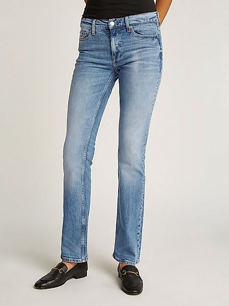 Tommy Jeans Bootcut-Jeans Maddie Mid Rise Bootcut in hellblauer Waschung günstig online kaufen