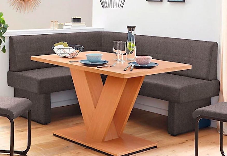 Home affaire Eckbank "Nils" Sitz und Rücken gepolstert, verschiedene Qualit günstig online kaufen