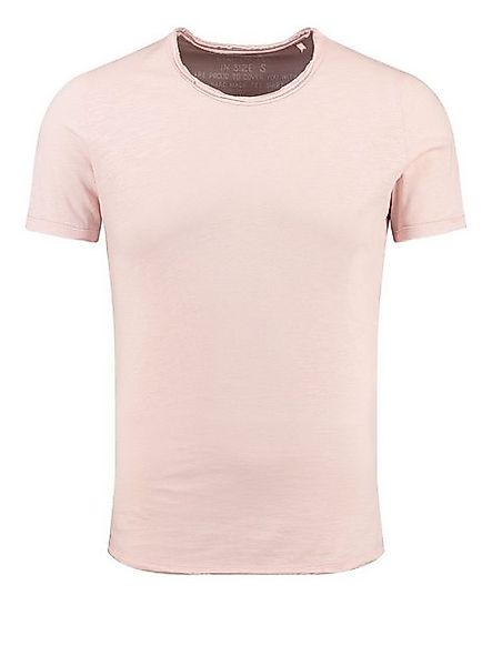 Key Largo T-Shirt Bread vintage Look uni Basic T00621 Rundhalsauschnitt uni günstig online kaufen