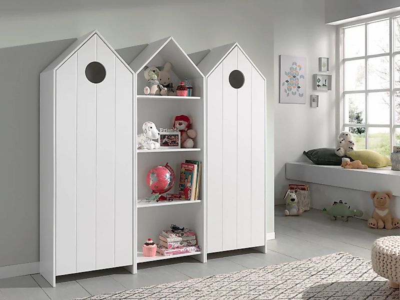 Vipack Jugendzimmer-Set "Casami, best. aus 2 Schränken mit Drehtür, 1 Regal günstig online kaufen