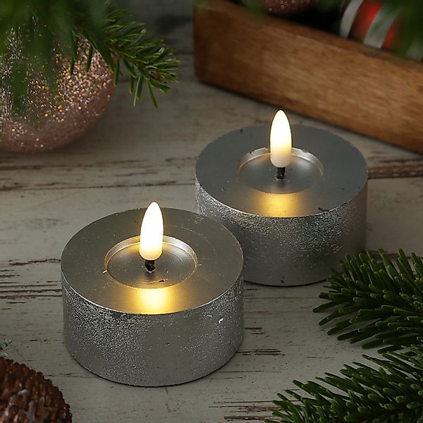 MARELIDA LED-Kerze LED Maxi Teelichter Lina günstig online kaufen