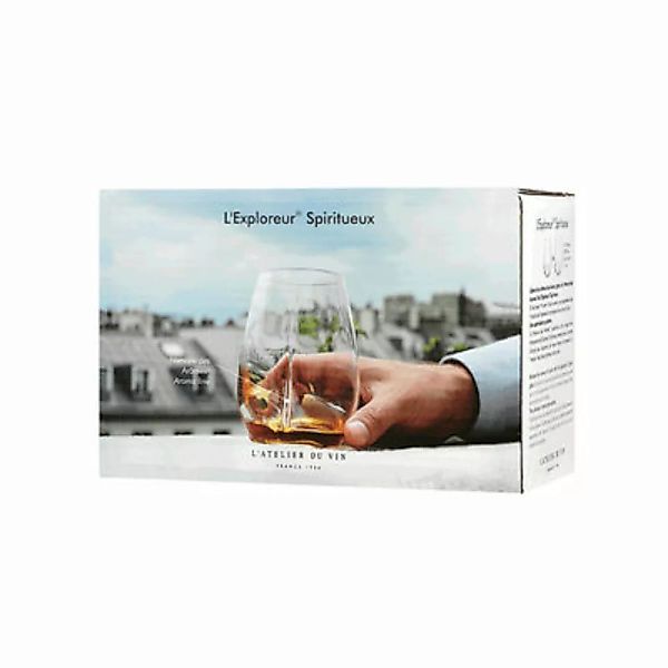 Spirituosenglas L'Exploreur glas transparent / 2er-Set Gläser - L'Atelier d günstig online kaufen