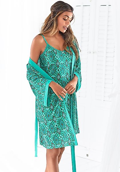 s.Oliver Kimono, Kurzform, Baumwoll-Mix, Gürtel, mit günstig online kaufen