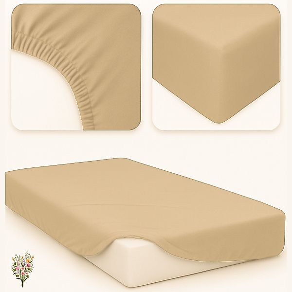 Strauss Home Spannbettlaken Premium, Gummizug: Rundumgummi, günstig online kaufen
