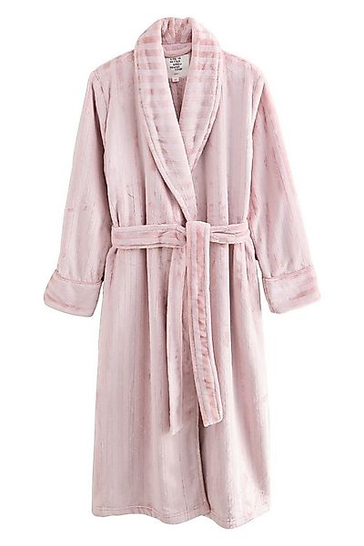Next Damenbademantel Superweicher Morgenmantel mit tonalen Streifen, Polyes günstig online kaufen