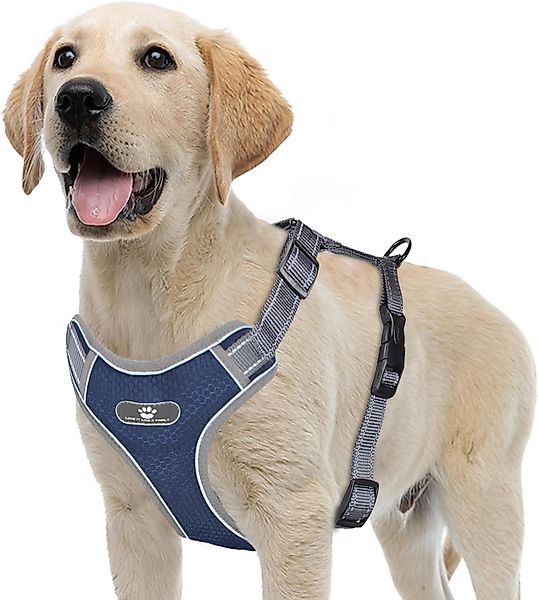 UE Stock Hunde-Geschirr Verstellbare reflektierende Hundegeschirr günstig online kaufen