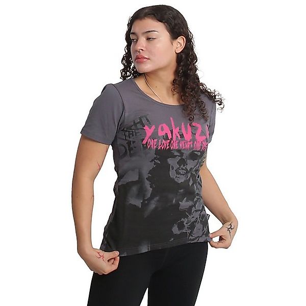YAKUZA Rundhalsshirt Destiny mit verlängertem Rückenteil günstig online kaufen