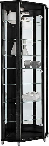 fif möbel "TRIO Höhe ca. 172 cm, ink. Beleuchtung" Eckvitrine/Glasvitrine 1 günstig online kaufen