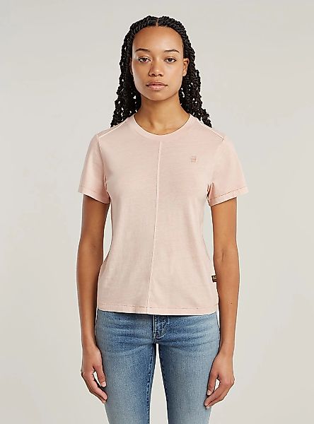 G-STAR T-Shirt "Overdyed Front Seam Top" günstig online kaufen