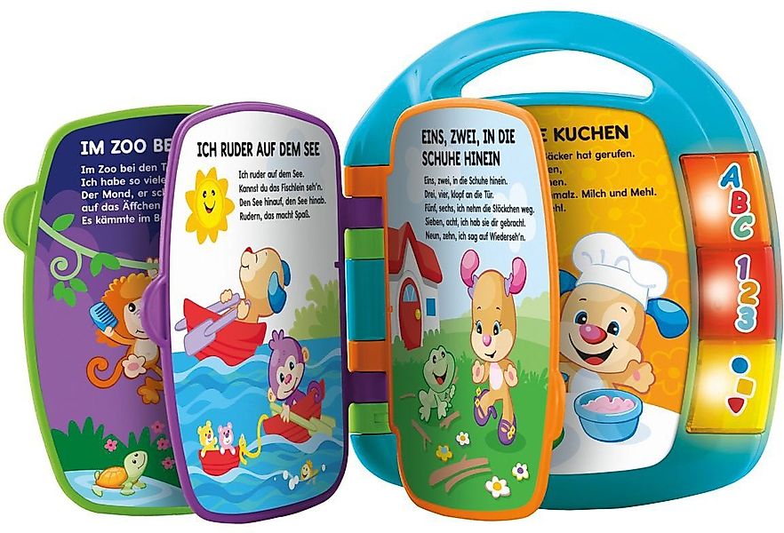 Fisher-Price® Buch Lernspaß, türkis günstig online kaufen
