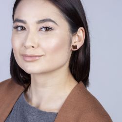 ALEXASCHA Paar Ohrstecker Kleine quadratische Stecker günstig online kaufen