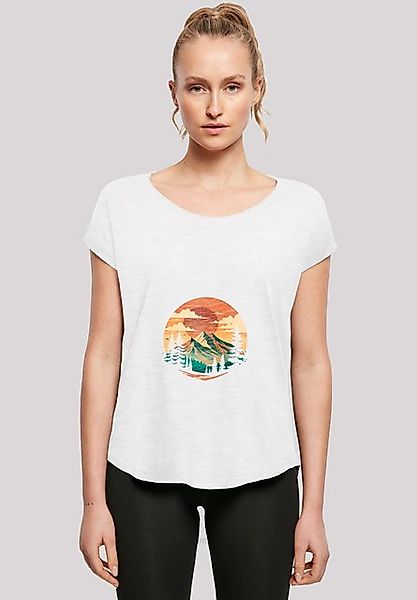 F4NT4STIC T-Shirt Sonnenuntergang Berglandschaft Premium Qualität günstig online kaufen