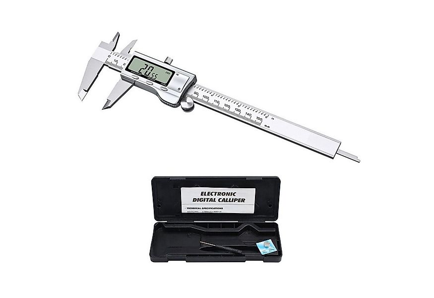 Bolwins Messschieber H35C Digital Messschieber Schieblehre LCD Edelstahl Me günstig online kaufen