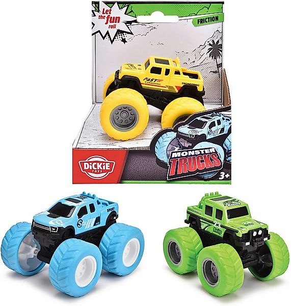 Dickie Toys Spielzeug-Auto Spielfahrzeug Action Asphalt Monster Truck zufäl günstig online kaufen