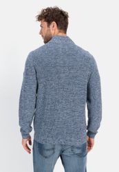 camel active Strickpullover aus Baumwollmix Langarm günstig online kaufen