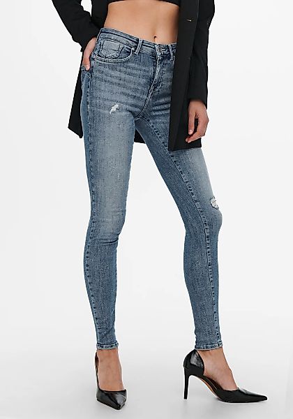ONLY Skinny-fit-Jeans ONLPOWER LIFE MID PUSH günstig online kaufen