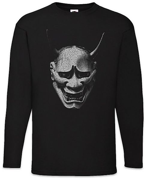 Urban Backwoods Langarmshirt Hannya Mask Langarm T-Shirt Samurai Warrior Wa günstig online kaufen