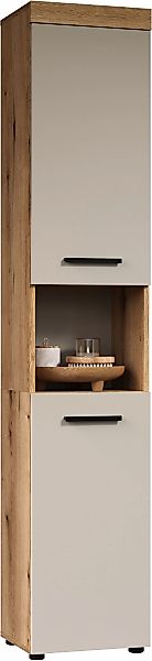 welltime Hochschrank "Isera" 1 Stk. tlg. Badschrank mit 2 Türen und 1 offen günstig online kaufen