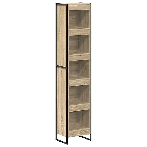 vidaXL Bücherregal Sonoma 80 x 30 x 155 cm Holzwerkstoff 886379 günstig online kaufen