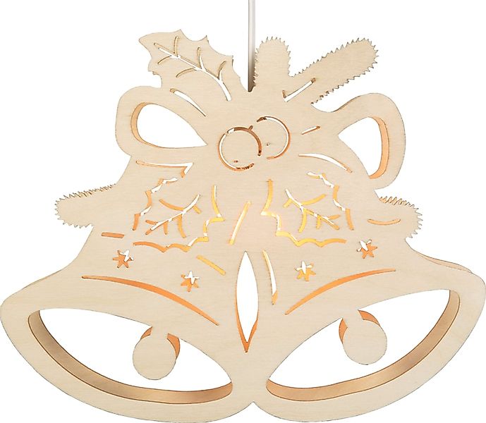 SAICO Original LED Fensterbild "Seiffener Kirche, inkl. LED-Leuchtmittel, w günstig online kaufen