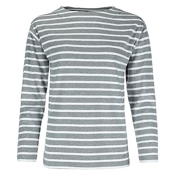 modAS Langarmshirt Damen Bretonisches Shirt U-Boot Ausschnitt - Ringelshirt günstig online kaufen