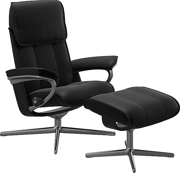 Stressless "Admiral" Set, Relaxsessel inkl. Hocker, mit Cross Base, Größe M günstig online kaufen
