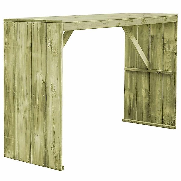 vidaXL Bartisch 170x60x110 cm Imprägniertes Kiefernholz 44902 günstig online kaufen