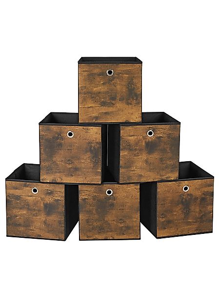 SONGMICS Aufbewahrungsbox (6 St), 6er Set, günstig online kaufen