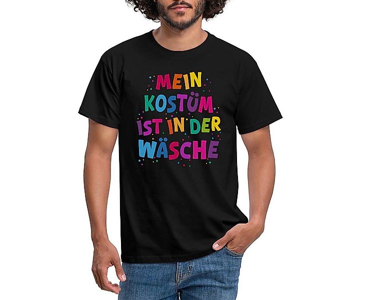 Spreadshirt T-Shirt Mein Kostüm Ist In Der Wäsche Fasching Karneval Männer günstig online kaufen