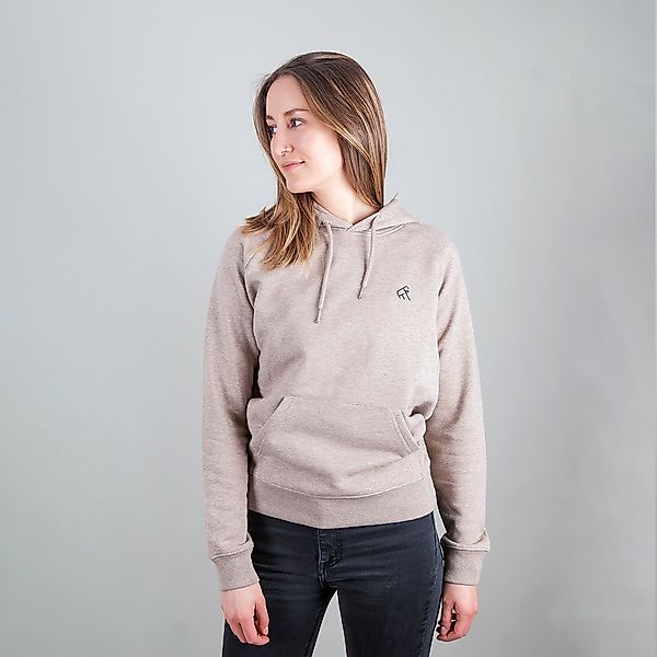 Damen Pullover/hoodie Aus Bio-baumwolle Goaty - Beige günstig online kaufen