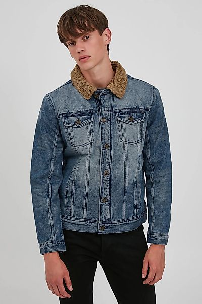 Blend Jeansjacke "BHDenim" ohne Kapuze Lässige Jeansjacke mit Teddyfellfütt günstig online kaufen