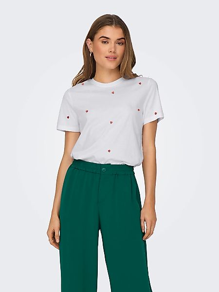 ONLY Kurzarmshirt ONLKETTY LIFE S/S O-NECK günstig online kaufen