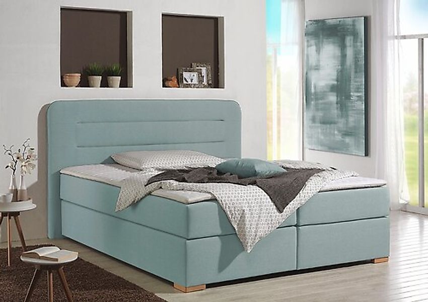 Home affaire Boxspringbett »Manchester«, 5 Breiten, 3 Ausführungen, 2 Härte günstig online kaufen