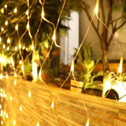 MUPOO LED-Lichternetz 8 Modi LED-Lichtnetz,LED-Lichterkette,LED Dekolicht günstig online kaufen