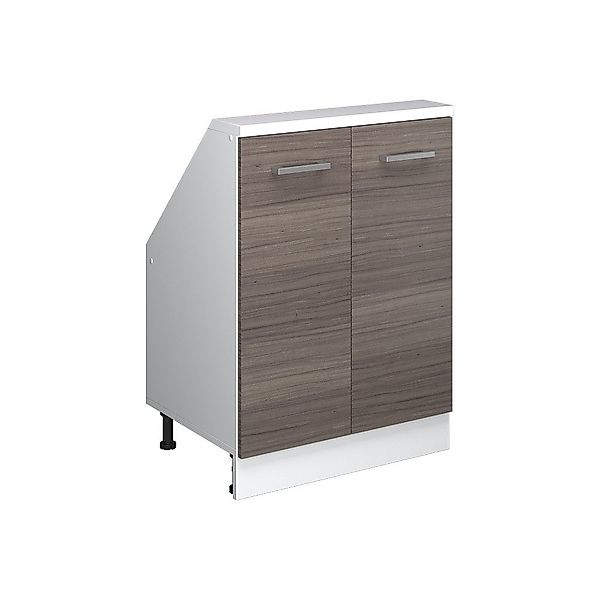 Vicco Unterschrank R-Line, Edelgrau/Weiß, 60 cm günstig online kaufen