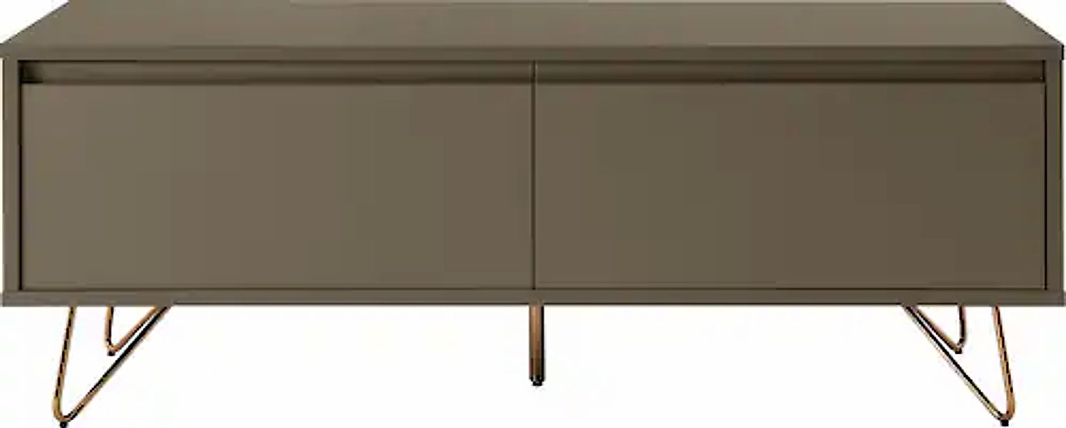 SalesFever Lowboard, Kommode mit Klappendämpfe, Hairpin Beinen günstig online kaufen